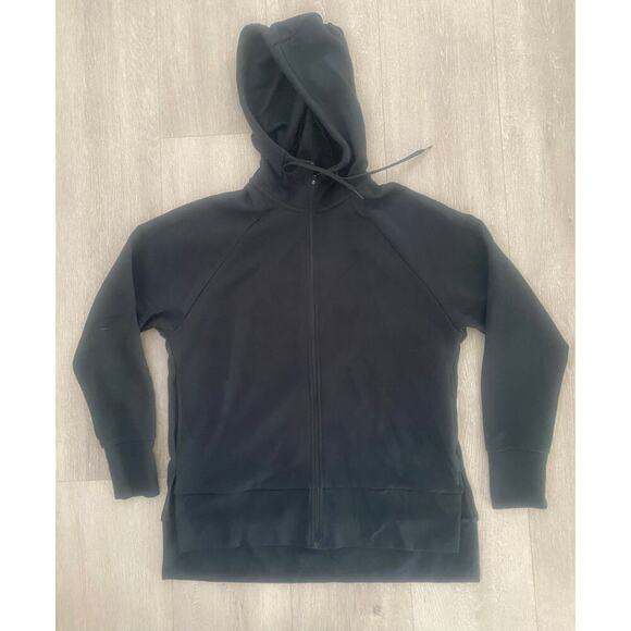 NWOT Nike Black Dri-Fit‎ Hi Low Jacket Size Small - Picture 1 of 5
